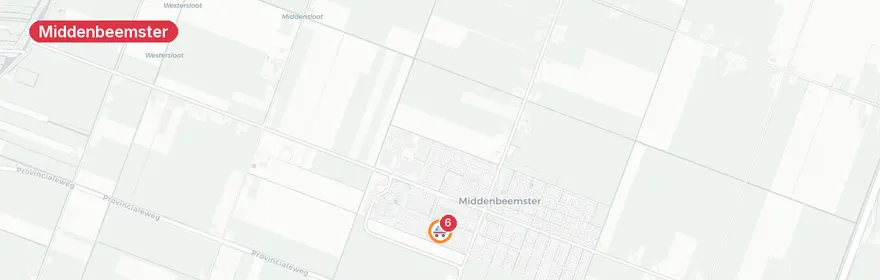 Kaart van Medische assistentie Pijlenburg Middenbeemster