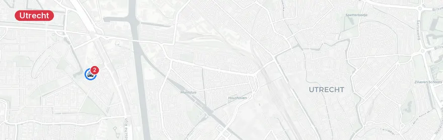 Kaart van Aanrijding met letsel Laurierweg Utrecht