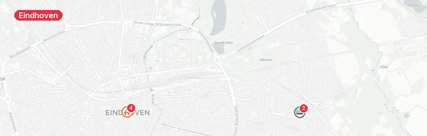 Kaart van Verkeersongeval Generaal Cronjéstraat Eindhoven