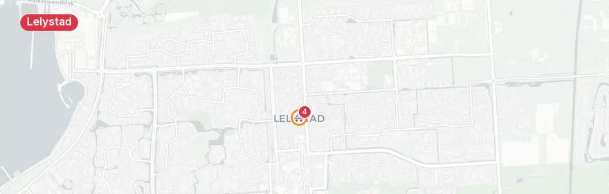 Kaart van Reanimatie op Neringweg Lelystad