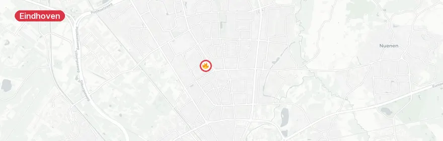 Kaart van Reanimatie Roosenburgstraat Eindhoven