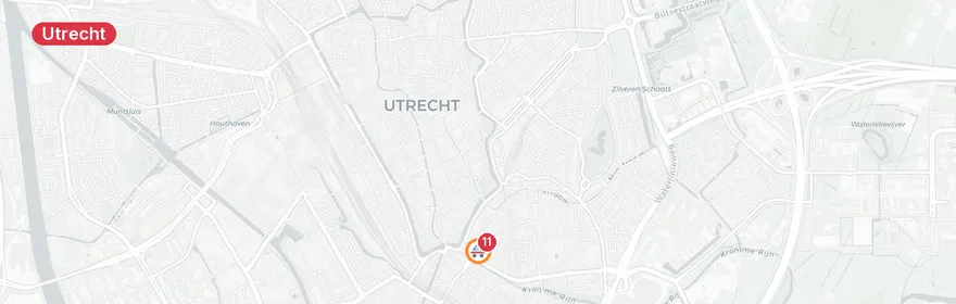 Kaart van Persoon te water in Strijkviertelplas Utrecht