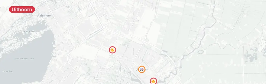 Kaart van Dodelijk verkeersongeval Koningin Maximalaan Uithoorn