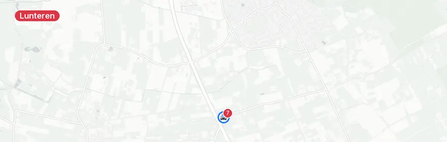 Kaart van Jongen overleden bij ernstig verkeersongeval Goorsteeg Lu...
