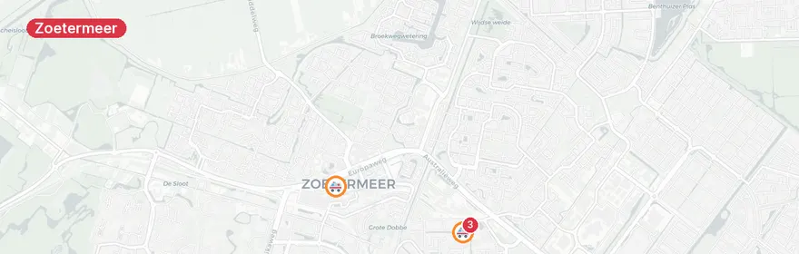 Kaart van Meerdere medische incidenten Ambachtsherenpad, Zoetermeer