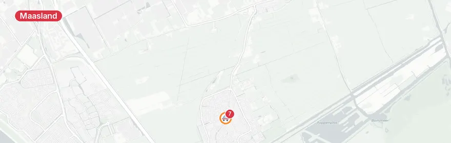 Kaart van Meervoudige ambulance-inzet Burg. van der Lelijkade
