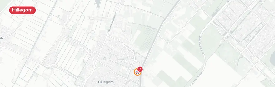 Kaart van Reanimatie op Vosselaan in Hillegom