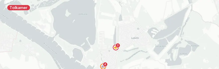 Kaart van Reanimatie Zwarteweg Tolkamer