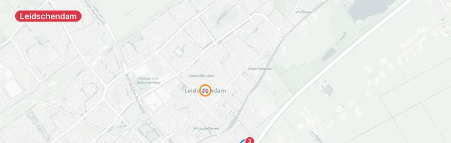 Kaart van Verkeersongeval met letsel Venestraat Leidschendam