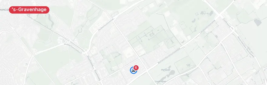 Kaart van Verkeersongeval Van Hoytemastraat, Den Haag