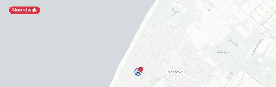 Kaart van Verkeersongeval Pickeplein, Noordwijk