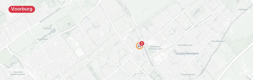 Kaart van Verkeersongeval Prinses Irenelaan Voorburg