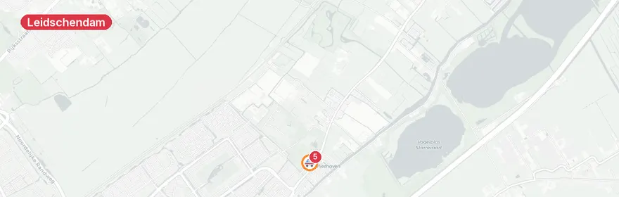 Kaart van Meervoudige ambulance-inzetten Leidschendam