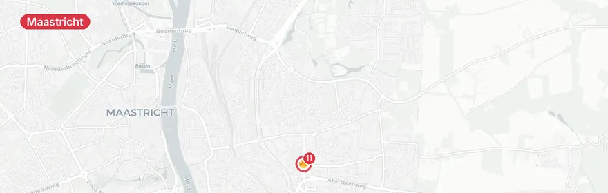 Kaart van Zeer grote brand appartementencomplex Adelbert van Scharn...