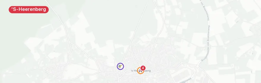 Kaart van Spoedeisend medisch incident Zeddamseweg