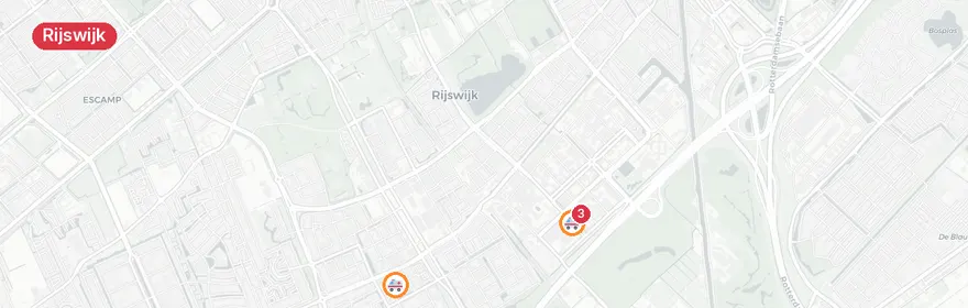 Kaart van Medische noodsituatie Volmerlaan Rijswijk