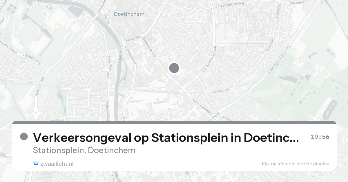 Verkeersongeval op Stationsplein in Doetinchem — 31 jan 2026