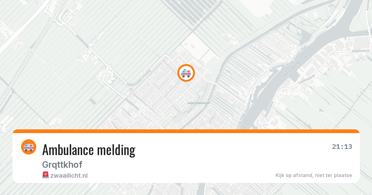 Ambulance melding — 19 jun 2026