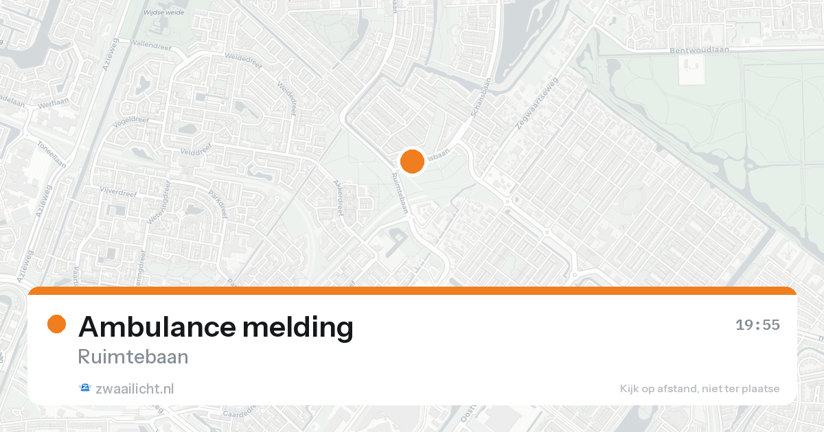 Ambulance melding — 7 feb 2026