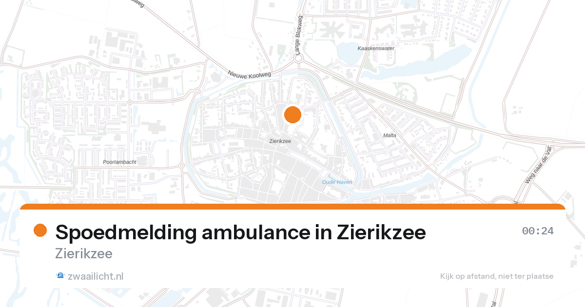 Spoedmelding ambulance in Zierikzee — 6 feb 2026