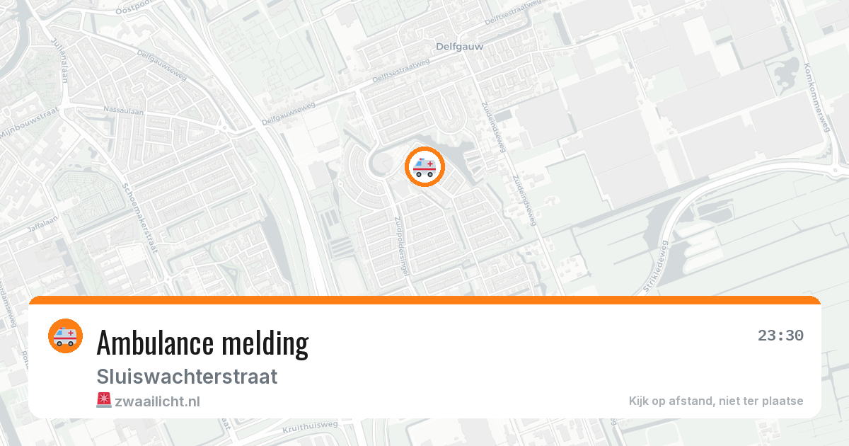 Ambulance melding — 8 jun 2026