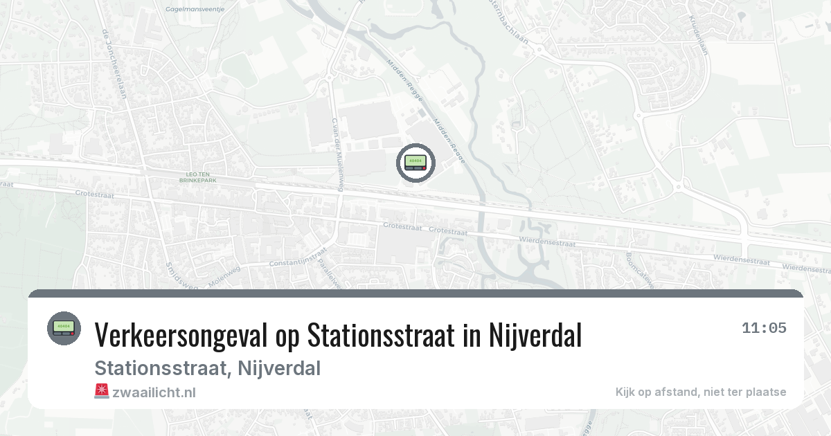 Verkeersongeval op Stationsstraat in Nijverdal — 30 jan 2026