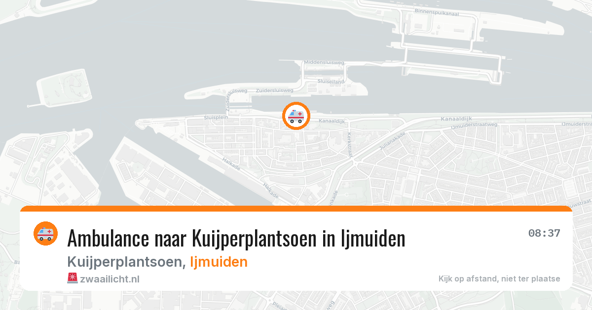 Ambulance naar Kuijperplantsoen in Ijmuiden — 22 mei 2026