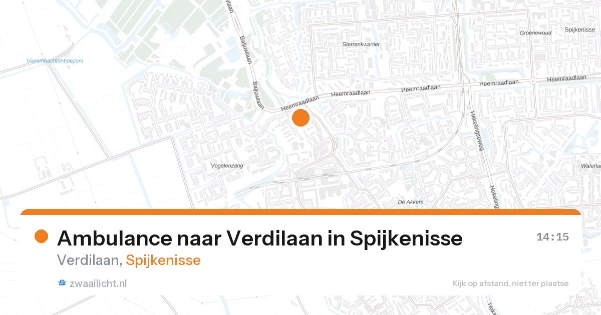 Ambulance naar Verdilaan in Spijkenisse — 7 feb 2026