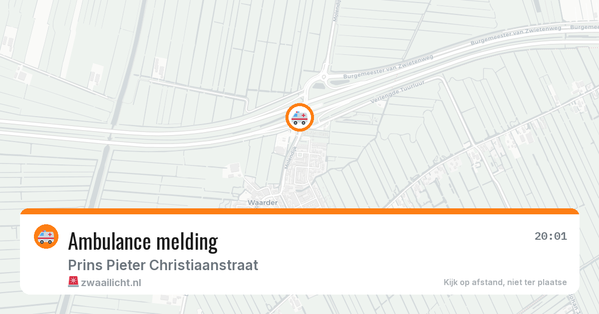 Ambulance melding — 10 jul 2026
