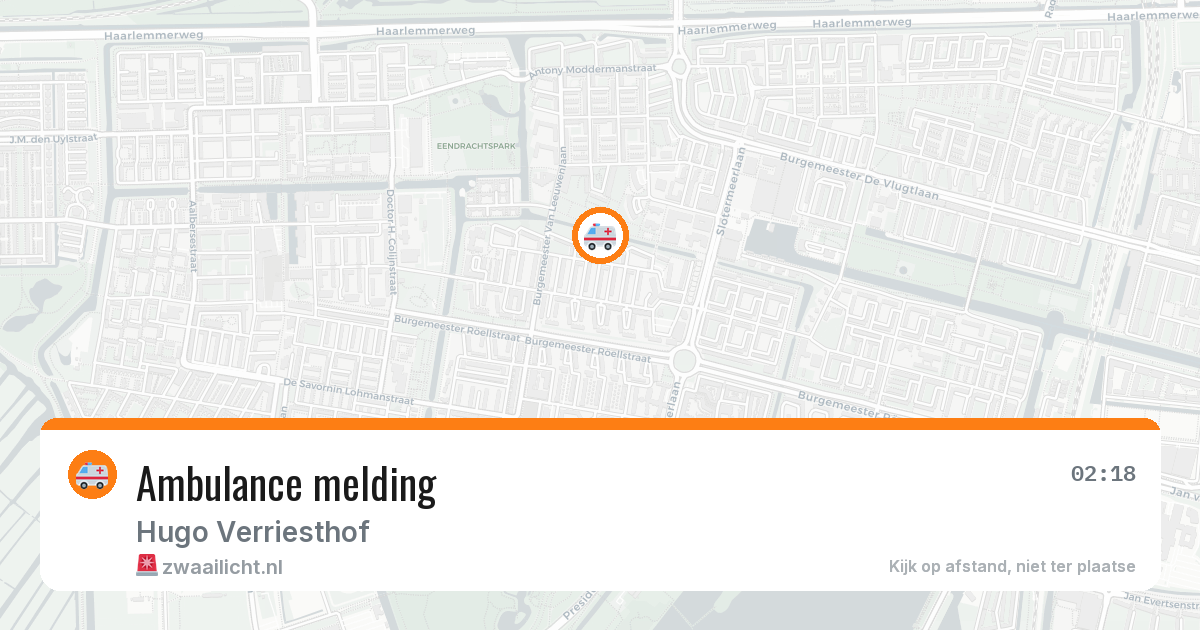 Ambulance melding — 23 jun 2026