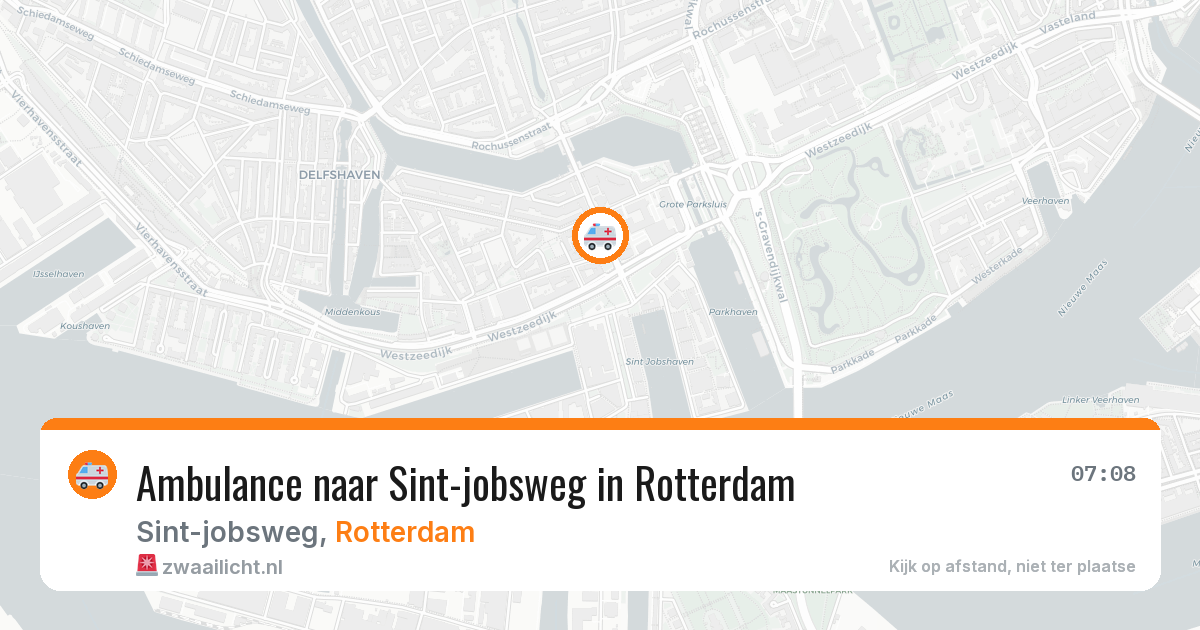 Ambulance naar Sint-jobsweg in Rotterdam — 11 jul 2026