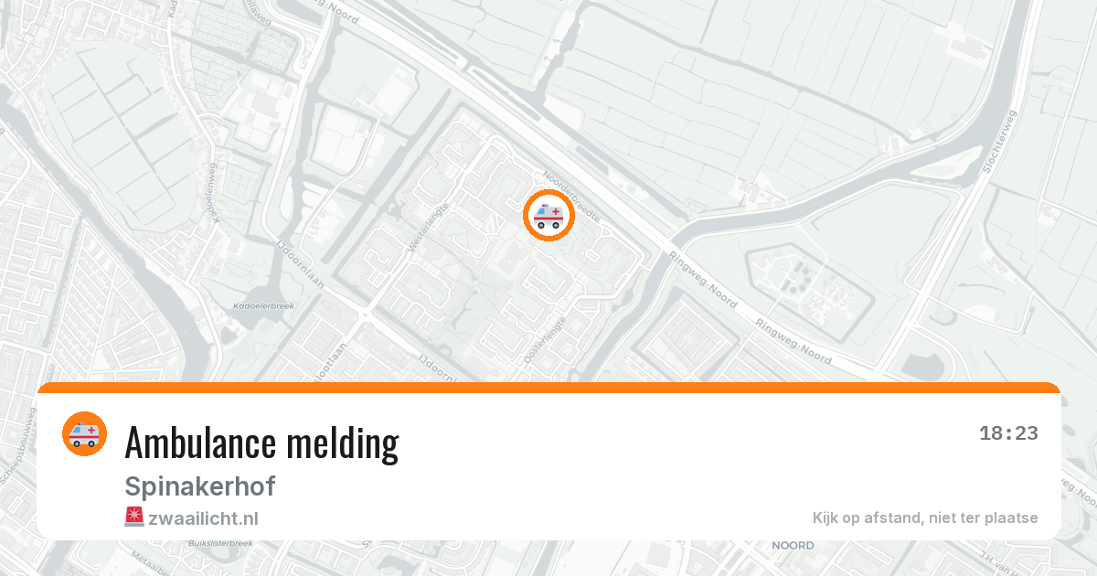 Ambulance melding — 5 mei 2026