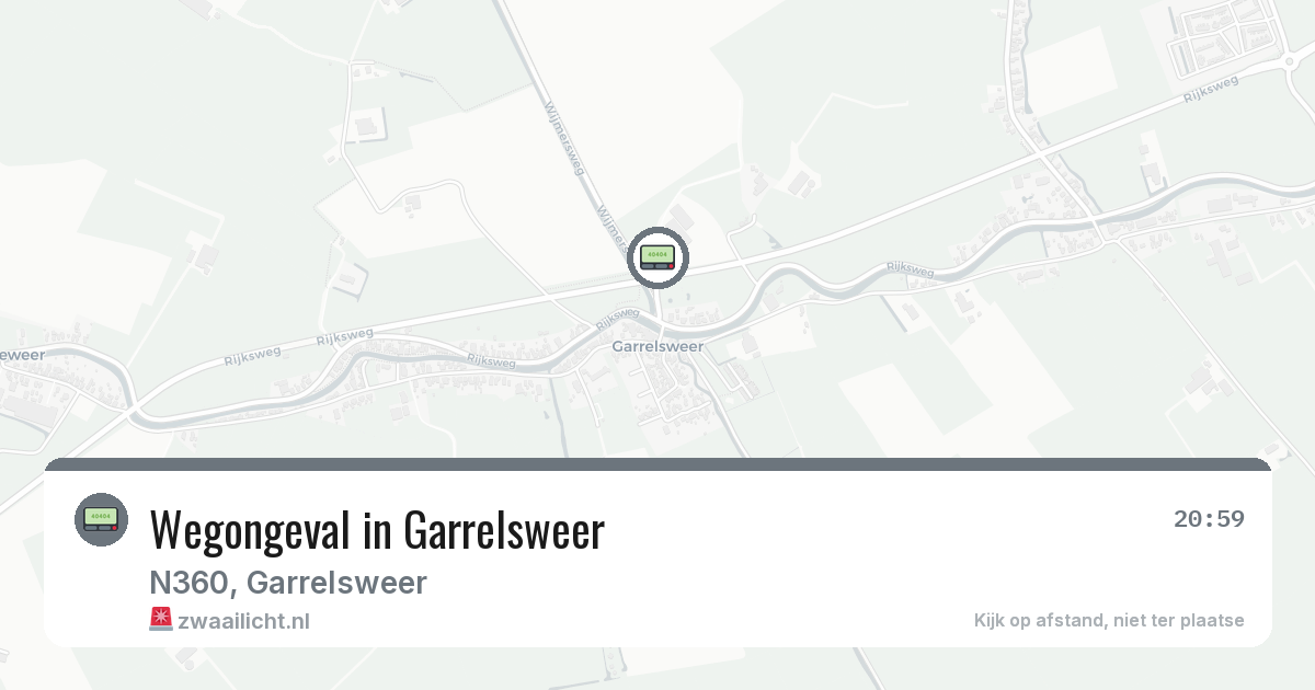Wegongeval in Garrelsweer — 7 feb 2026