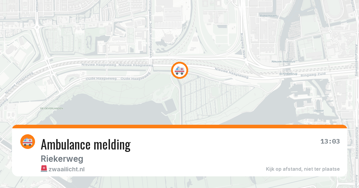 Ambulance melding — 17 jun 2026