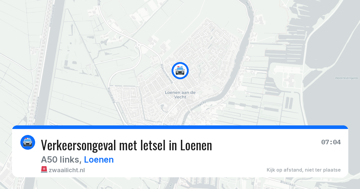 Verkeersongeval met letsel in Loenen — 11 feb 2026