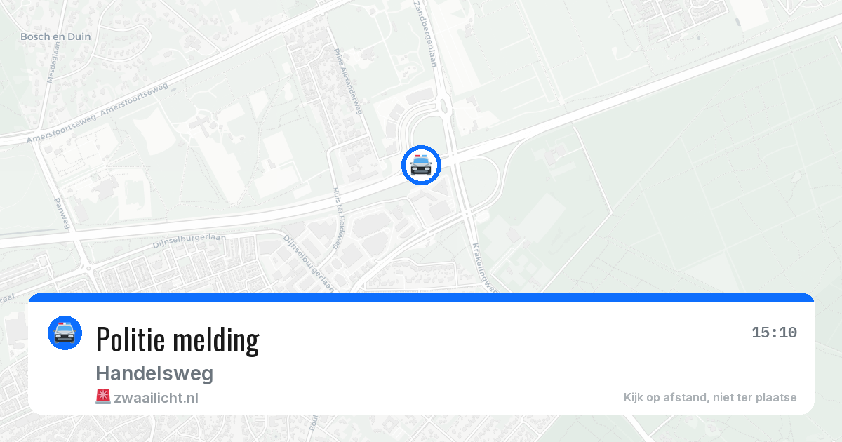 Politie melding — 5 jul 2026