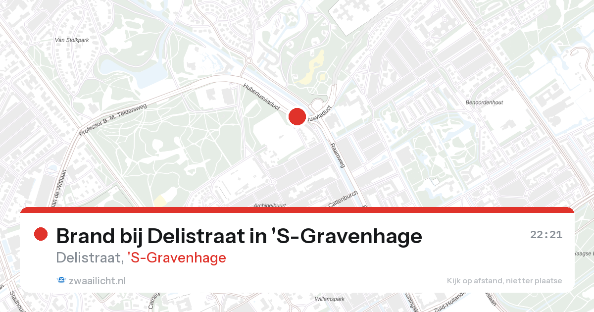 Brand bij Delistraat in 'S-Gravenhage — 27 aug 2026