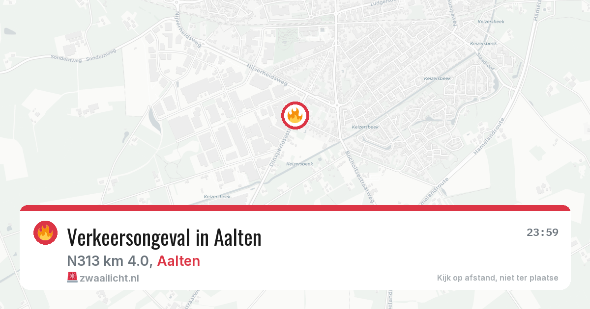 Verkeersongeval in Aalten — 13 mrt 2026