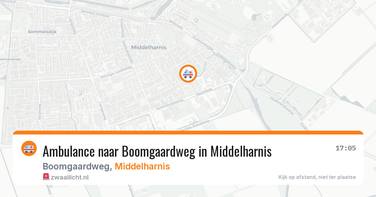 Ambulance naar Boomgaardweg in Middelharnis — 28 jul 2026