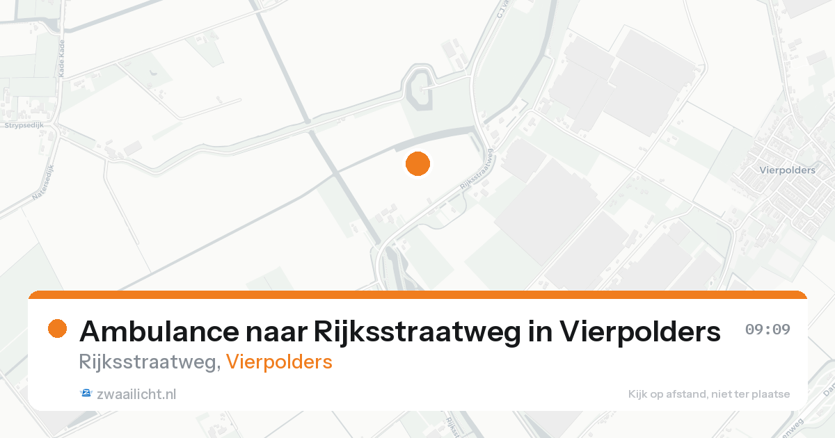 Ambulance naar Rijksstraatweg in Vierpolders — 24 aug 2026