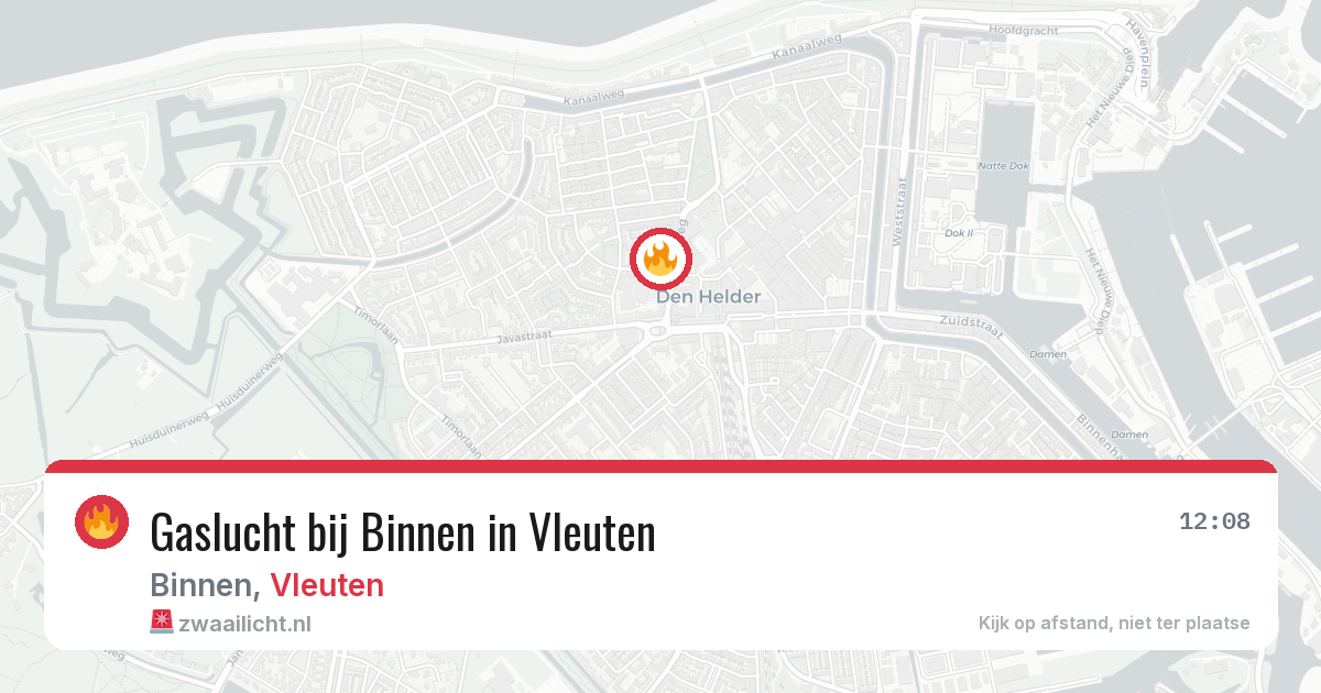 Gaslucht bij Binnen in Vleuten — 23 apr 2026