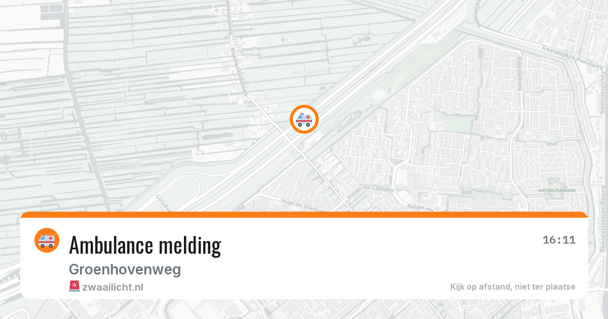 Ambulance melding — 27 jun 2026
