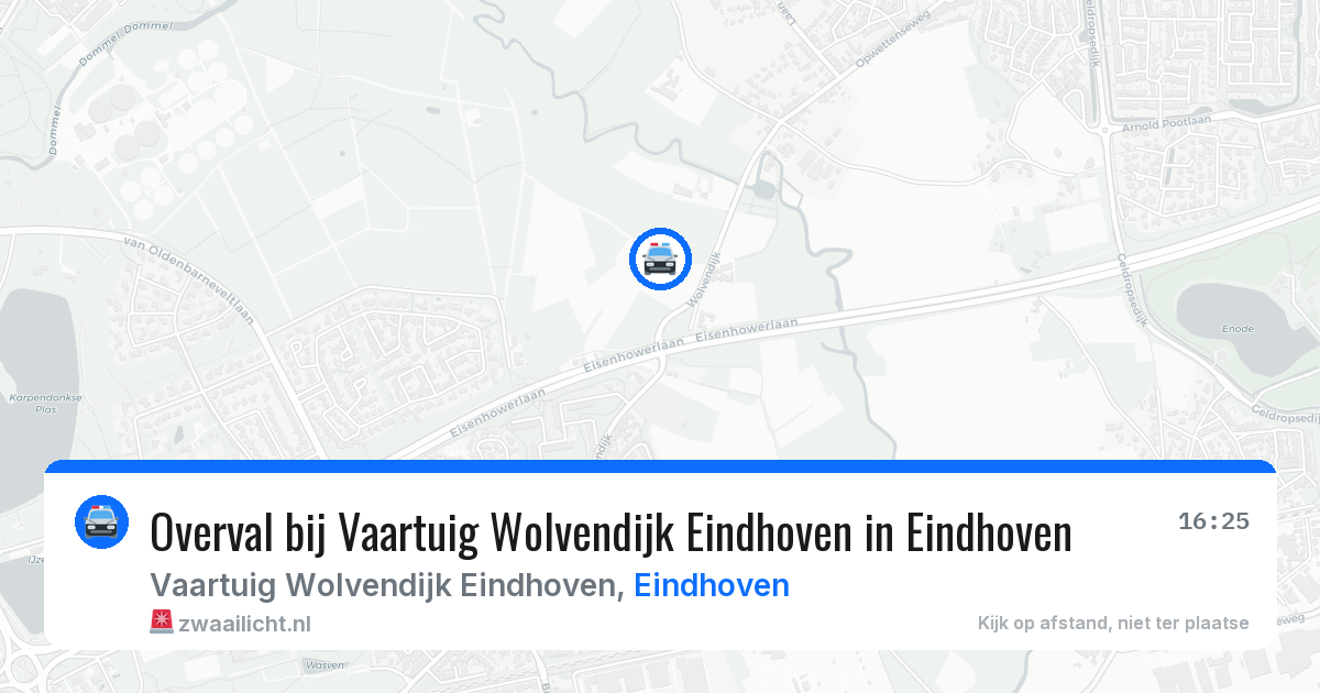 Overval bij Vaartuig Wolvendijk Eindhoven in Eindhoven — 13 aug 2026