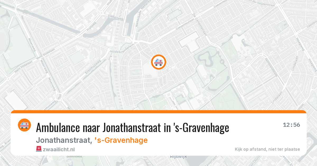 Ambulance naar Jonathanstraat in 's-Gravenhage — 30 mei 2026