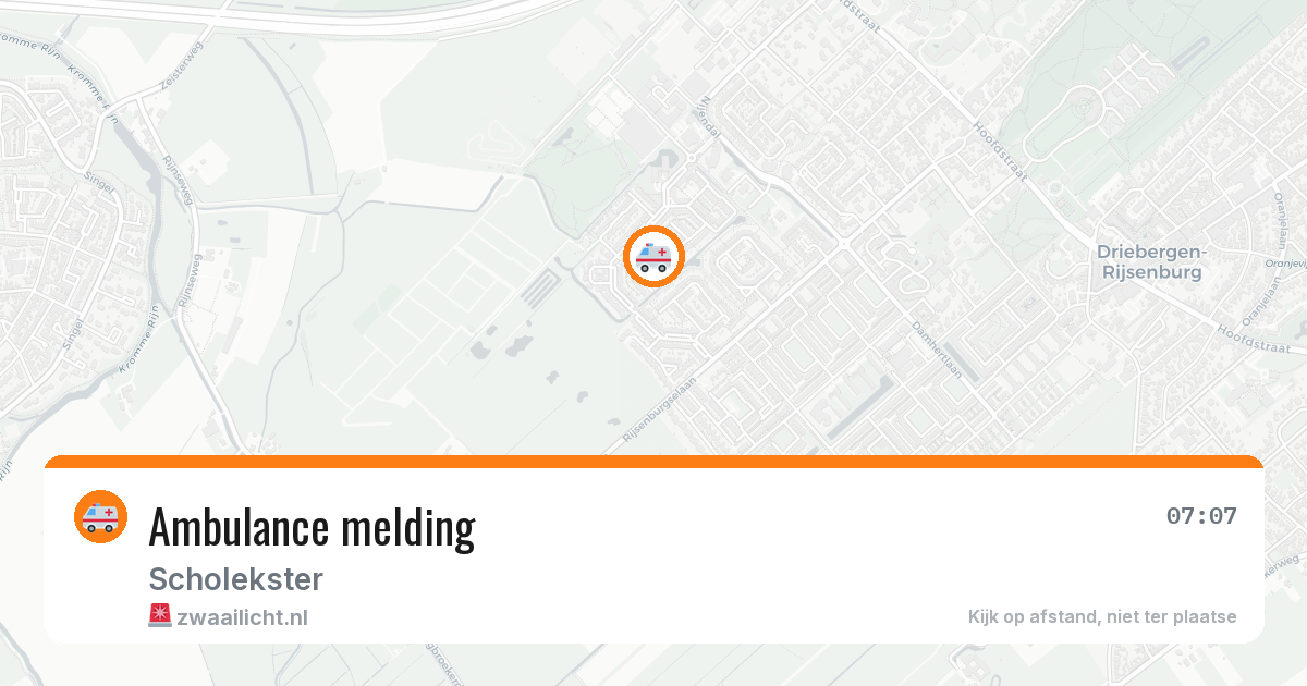 Ambulance melding — 28 apr 2026