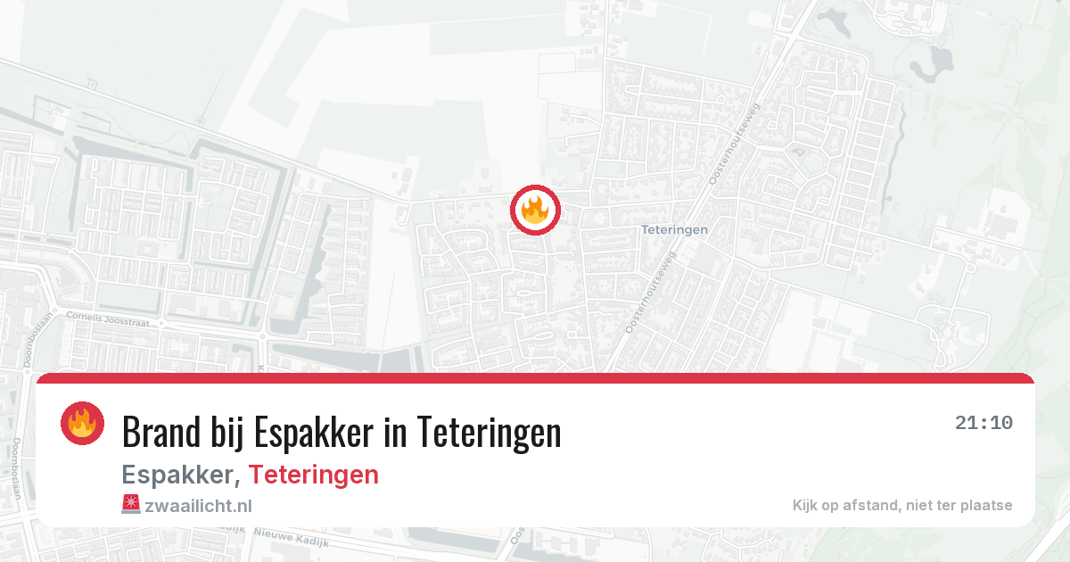 Brand bij Espakker in Teteringen — 24 apr 2026