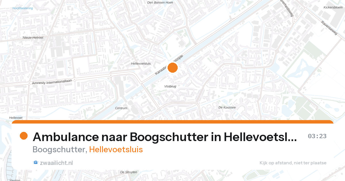 Ambulance naar Boogschutter in Hellevoetsluis — 7 feb 2026