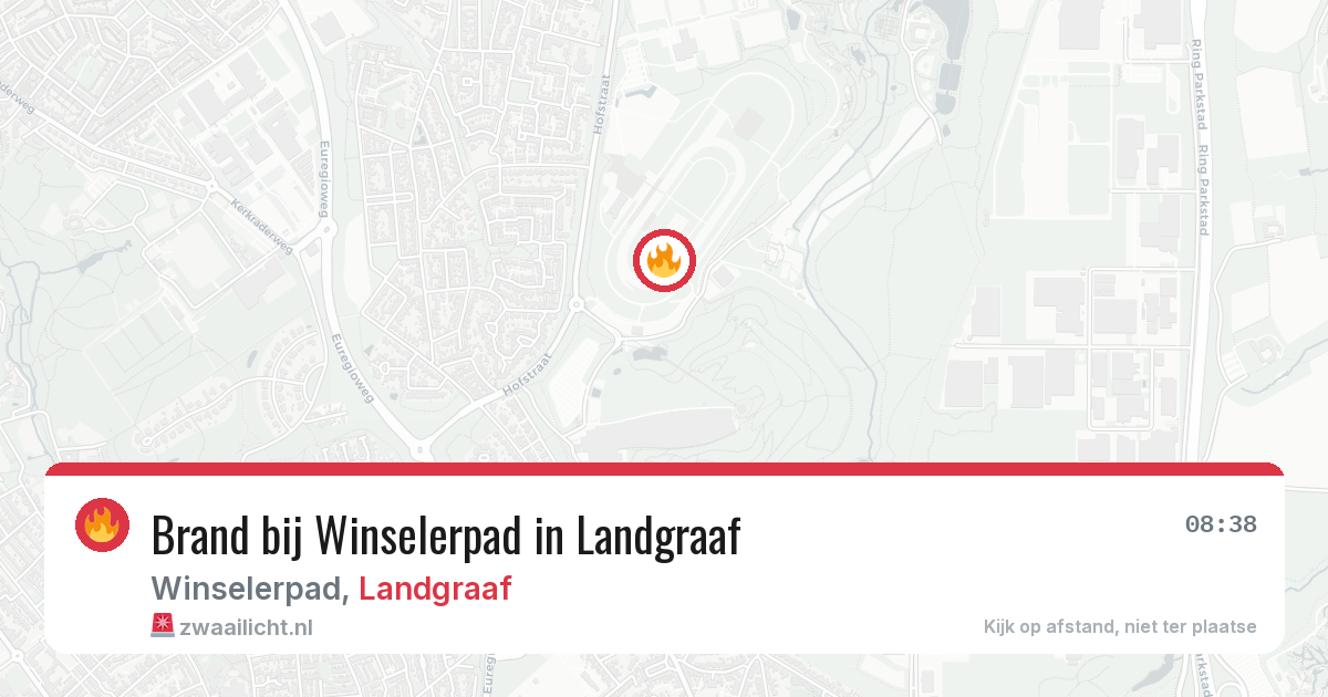 Brand bij Winselerpad in Landgraaf — 26 jun 2026