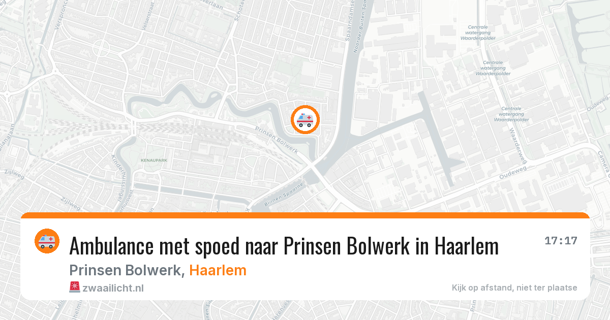Ambulance met spoed naar Prinsen Bolwerk in Haarlem — 12 feb 2026