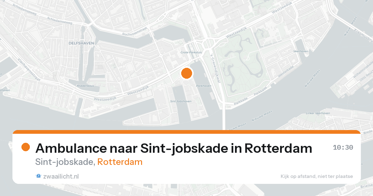 Ambulance naar Sint-jobskade in Rotterdam — 19 aug 2026